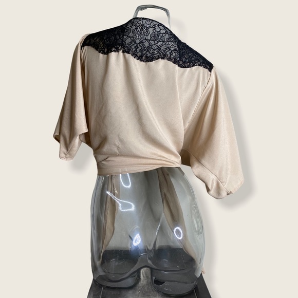 Ark and Co. silky self tie top - Picture 3 of 5